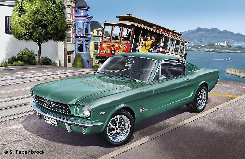 Revell 67065 Ford Mustang 1965 2+2 Fastback Model Set 1/24 – Bild 2