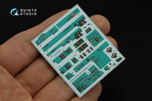 Quinta Studio QD32121 MiG-21UM 3D-Printed &amp;amp; coloured Interior on decal paper (Trumpeter) 1/32 – imagen 10
