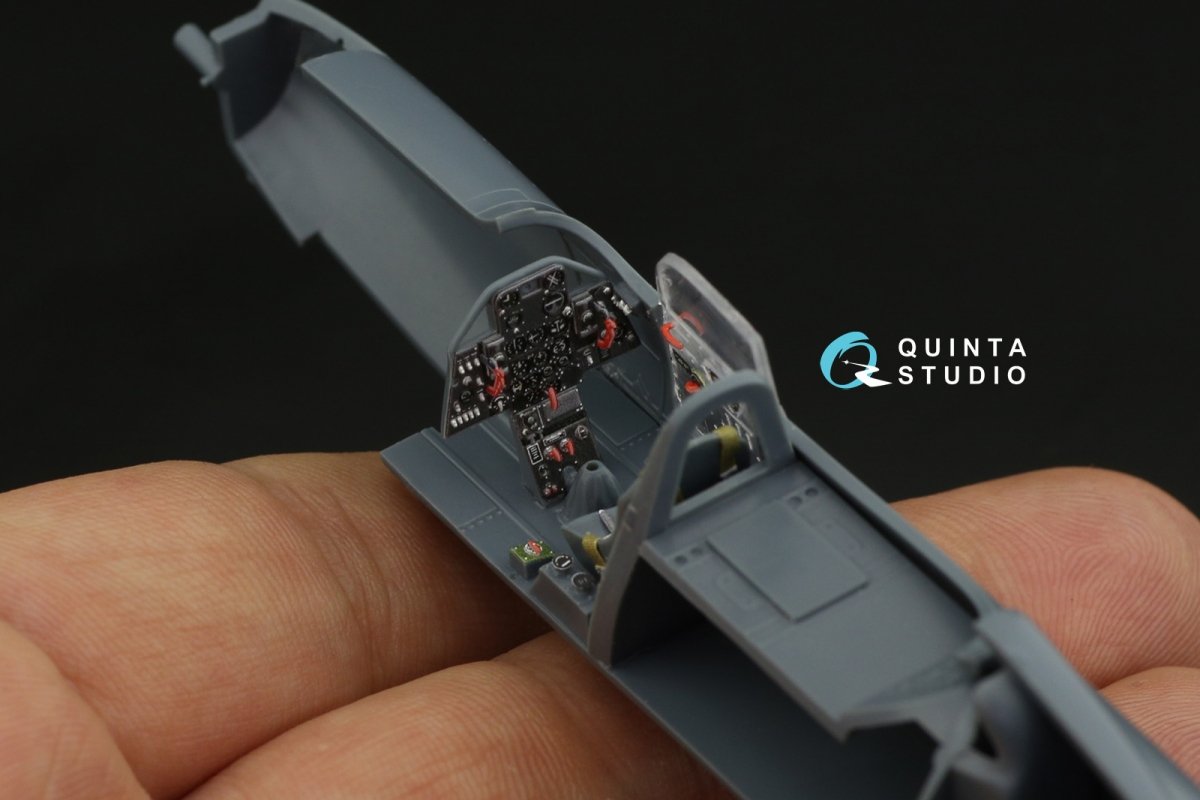 Quinta Studio QD48247 P-39 3D-Printed &amp;amp; coloured Interior on decal paper ( Eduard ) 1/48 – Bild 10