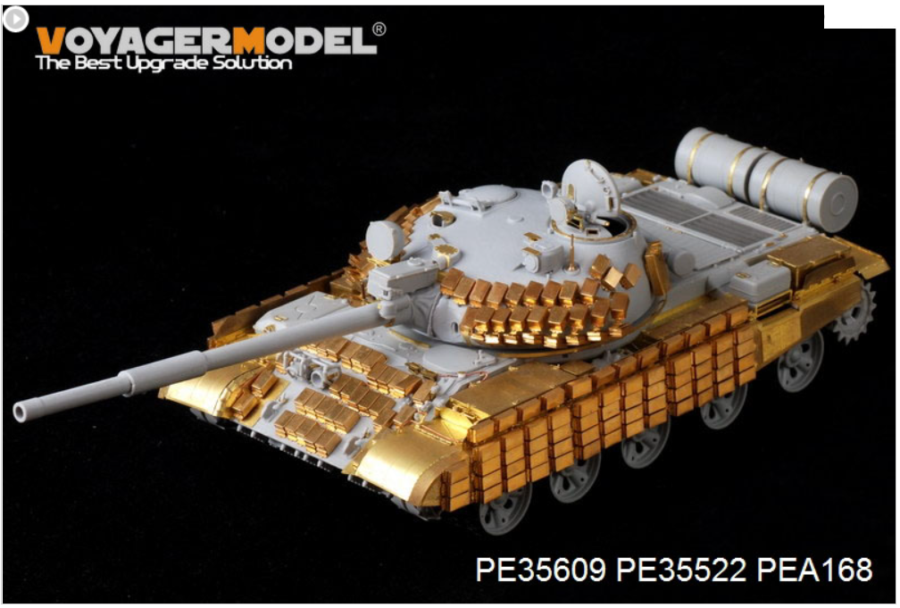Voyager Model PE35609 Modern Russian T-62 ERA Medium Tank Mod.1962 Basic For TRUMPETER 01555 1/35 – immagine 4