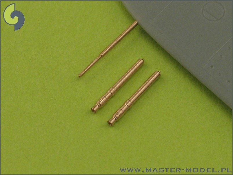 Master AM-72-011 Bf 109 G5 - G14, K armament set (MG 131 tips) &amp;amp; Pitot Tube – Bild 2