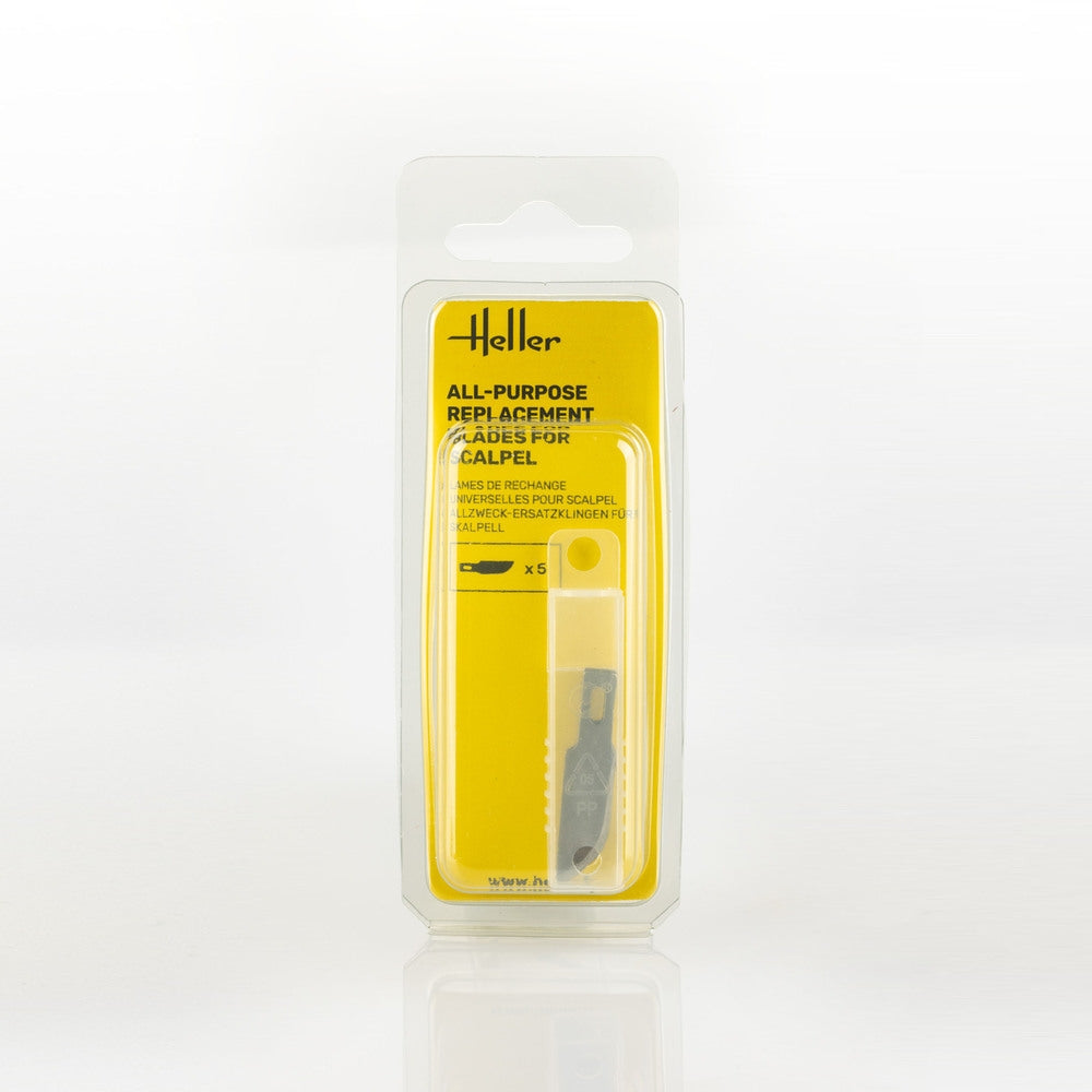 Heller 99007 All-purpose replacement blades for scalpel (5 pieces) – imagen 2