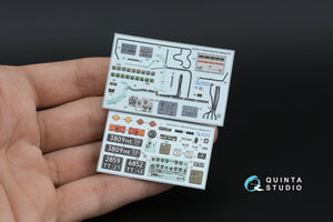 Quinta Studio QD35131 BM-30 Smerch 3D-Printed &amp;amp; colored Interior on decal paper (Meng) 1/35 – image 13