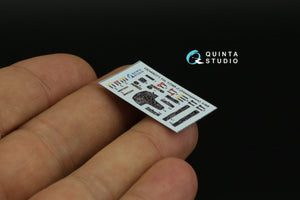 Intérieur imprimé en 3D et coloré sur papier décalcomanie Quinta Studio QD48271 Hs 129B-2 (Hasegawa) 1/48  – image 9