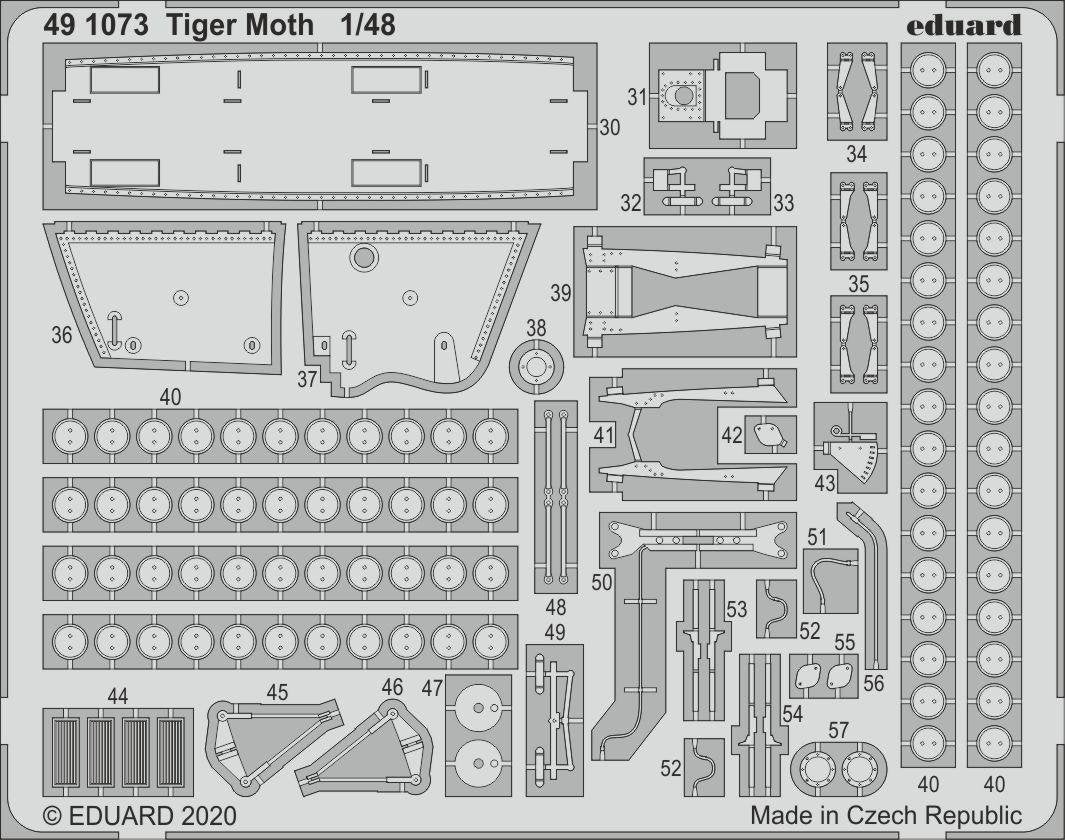 Eduard 491073 Tiger Moth 1/48 AIRFIX – imagen 2