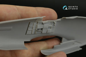 Quinta Studio QDS-48363 F-82F Twin Mustang 3D-Printed &amp;amp; coloured Interior on decal paper (Modelsvit) (Small version) 1/48 – immagine 5