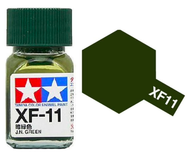 Peinture émail Tamiya XF11 JN Vert (80311)