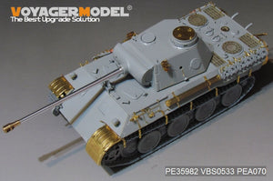 Voyager Model PE35982 WWII German Panther D Tank Early version Basic For TAKOM 2103 1/35 – Bild 4