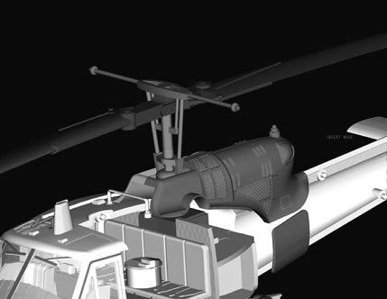 Hobby Boss 87230 UH-1F Huey 1/72 – zdjęcie 7