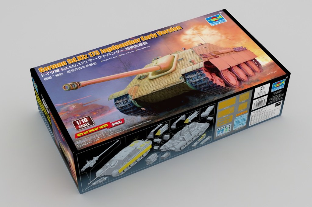 Trumpeter 00934 Allemand Sd.Kfz 173 Jagdpanther Première version 1/16 – image 41