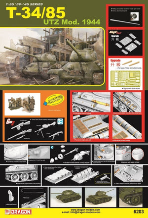 Dragon 6203 T-34/85 UTZ Mod. 1944 1/35