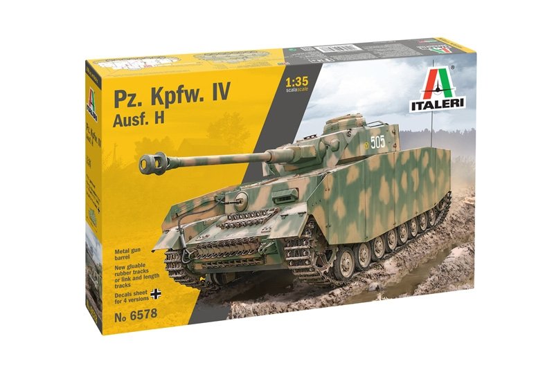 Italeri 6578 Pz. Kpfw. IV Ausf. H 1/35 – immagine 2