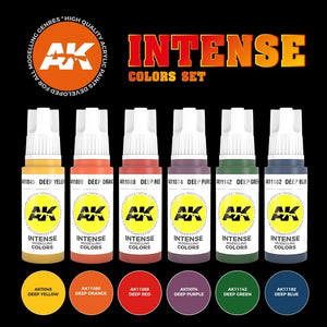 AK Interactive AK11612 3G INTENSE COLORS SET – immagine 3