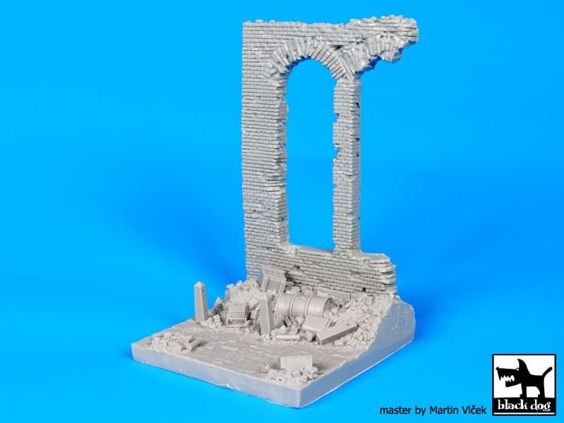 Black Dog D35046 Factory ruin base 1/35 – image 6