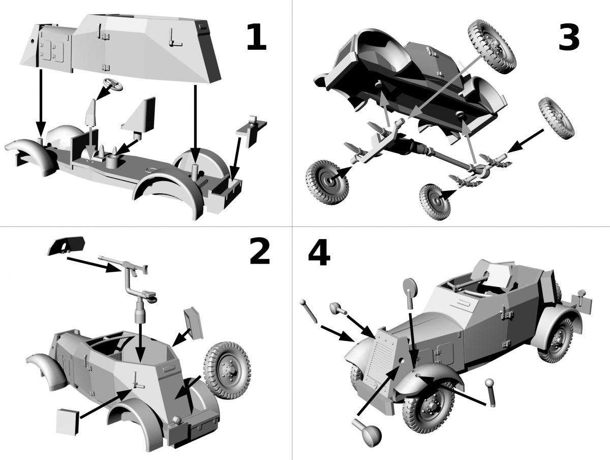 First To Fight PL006- Kfz. 13 1/72 – image 2