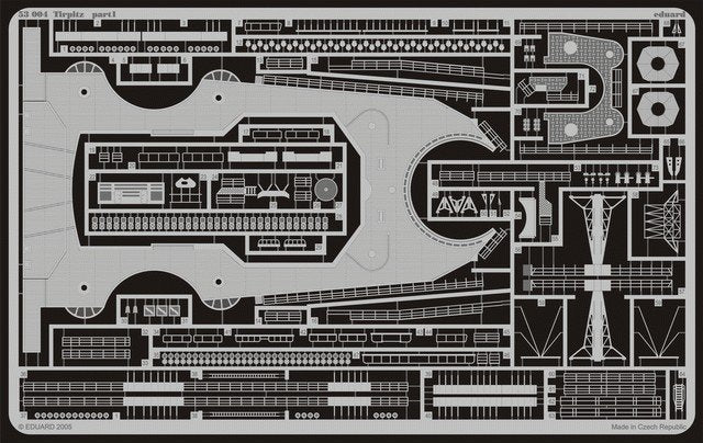 Eduard 53004 Tirpitz 1/350 Tamiya – immagine 3