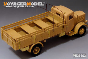 Camion cargo allemand Bussing Nag L4500A 4x4 de la Seconde Guerre mondiale, modèle Voyager PE35693, pour AFV 35270, échelle 1/35 – image 9