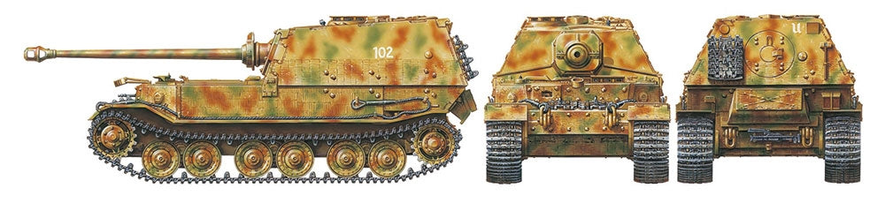 Tamiya 35325 German Tank Destroyer Elefant 1/35 – Bild 9