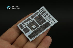 Quinta Studio QDS+35108 MH-60L 3D-Printed &amp;amp; coloured Interior on decal paper (Kitty Hawk) (with 3D-printed resin parts) (small version) 1/35 – Bild 4