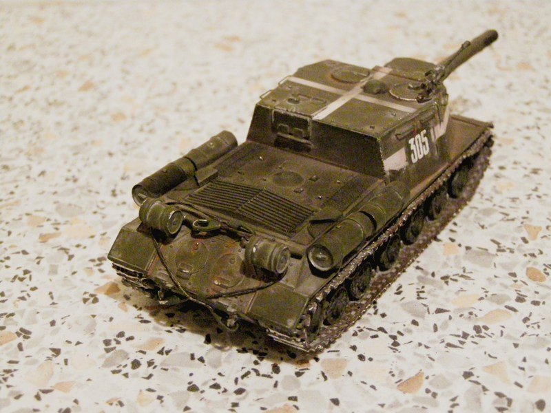 PST 72004 Self-propelled assault gun ISU-152 1/72 – immagine 9