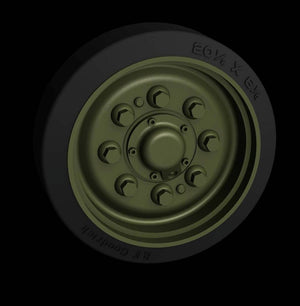 Panzer Art RE35-652 M4 “Sherman” HVSS road wheels 1/35 – Bild 2