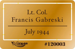 Mirage 120003 Lt. Colonel Francis GABRESKI (Juillet 1944) 200mm – image 3