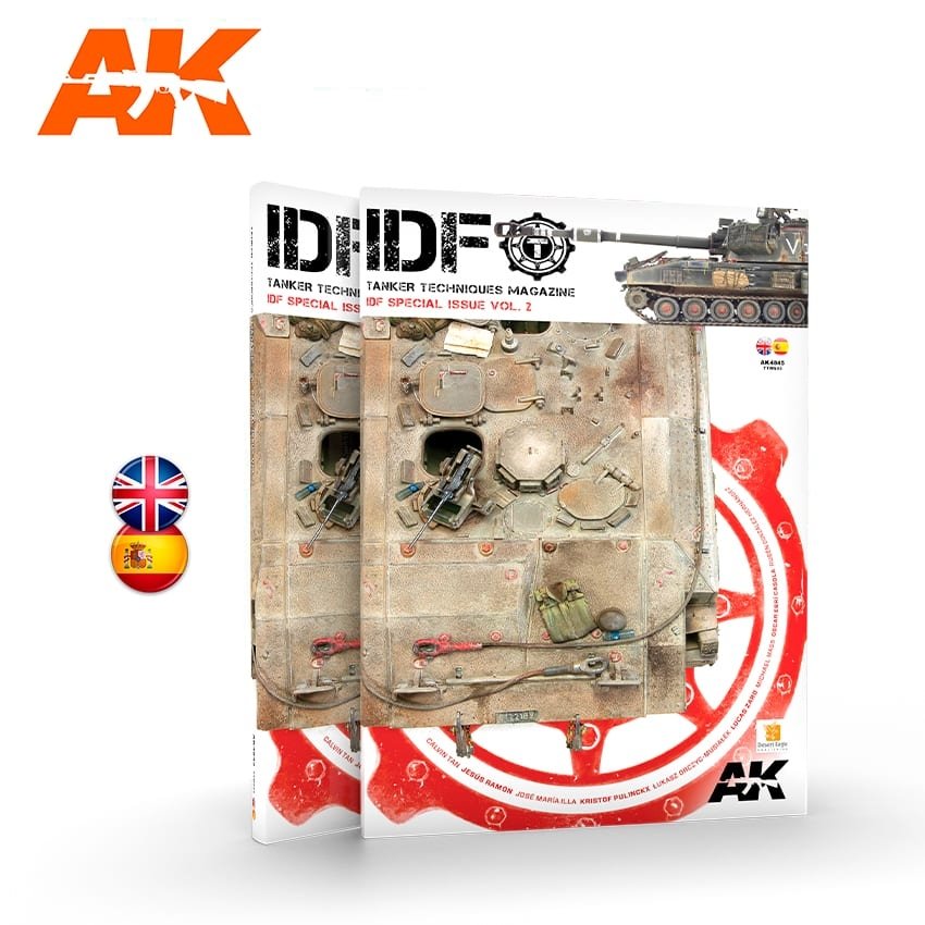 AK Interactive AK4845 TANKER SPECIAL IDF 02