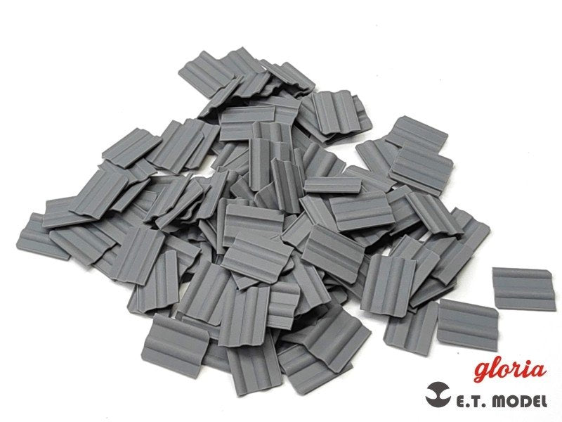 E.T. Model P35-206 WWII Roof Tiles Mendip Type 1/35 ( dachówki ) – Bild 2