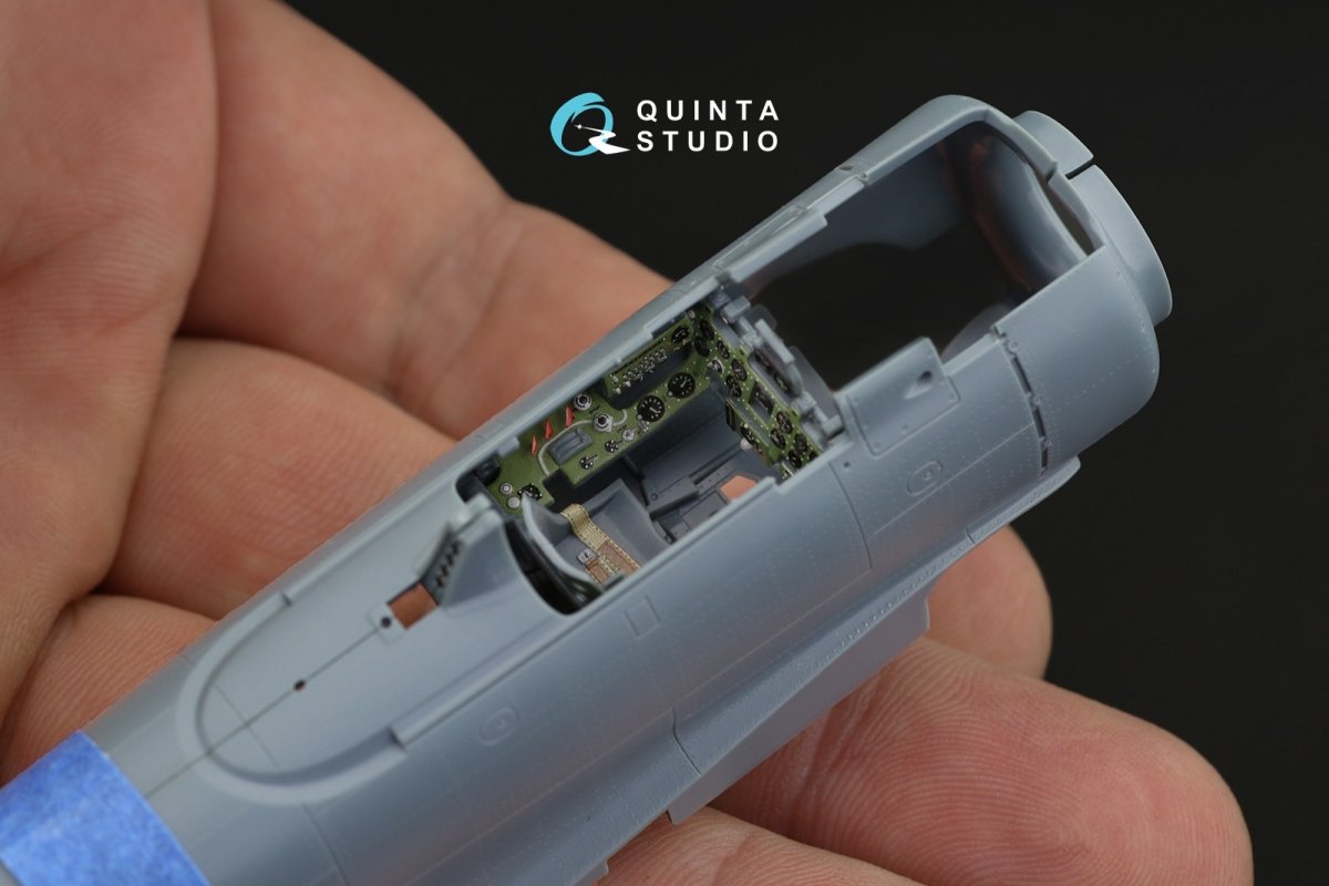 Quinta Studio QD48239 A6M2 Zero 3D-Printed &amp;amp; coloured Interior on decal paper (Eduard) 1/48 – imagen 7