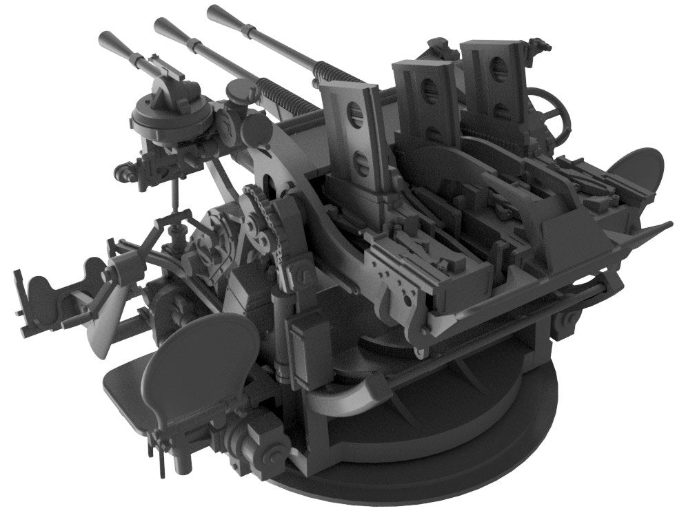 Pit-Road G47 IJN Type 96 25mm Triple AA Gun 1/35 – imagen 6