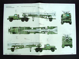 Trumpeter 00205 HQ-2 Missile With Loading Cabin 1/35 – immagine 6