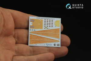 Quinta Studio QD48298 Fokker EV-DVIII 3D-Printed &amp;amp; coloured Interior on decal paper (Eduard) 1/48 – zdjęcie 3