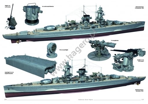 Kagero 16019 Admiral Graf Spee EN – Bild 4