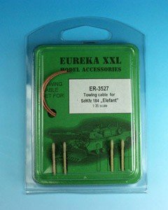 Eureka XXL ER-3527 Towing cable for Sd.Kfz. 184 Elefant 1/35