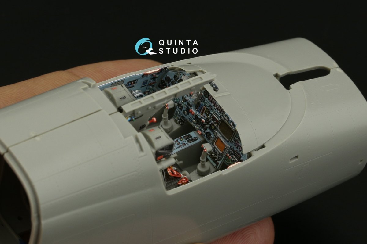 Quinta Studio QD48238 Su-24M 3D-Printed &amp;amp; colored Interior on decal paper ( Trumpeter ) 1/48 – image 6