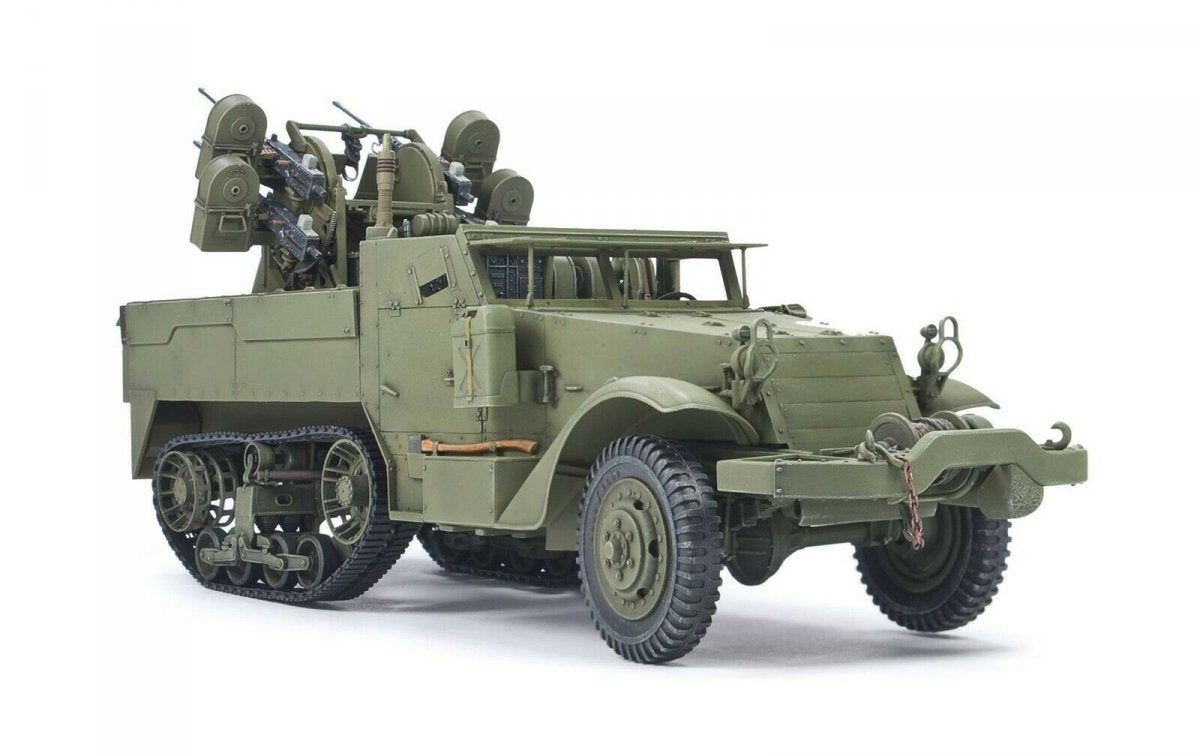 AFV Club 35203 M16 MGMC Meat Chopper Self-propelled anti aircraft gun 1/35 – zdjęcie 4