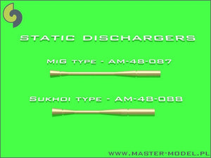 Master AM-48-088 Static dischargers - type used on Sukhoi jets (14pcs) 1/48 – Bild 3