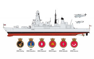 Airfix 12203 Type 45 Destroyer 1/350 – immagine 3
