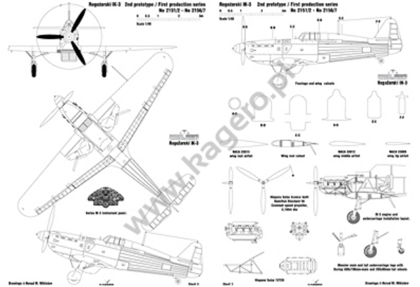Kagero 96011 Rogožarski IK-3 EN – immagine 4