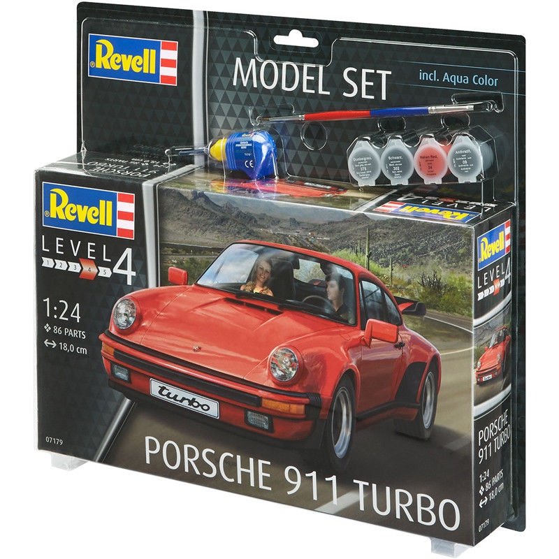Revell 67179 Porsche 911 Turbo Model Set 1/24