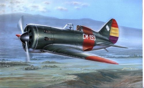 Azur A046 Polikarpov I-16 typ 10 Rata 1/32