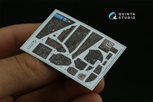 Quinta Studio QDS-48406 Mi-24 Nato Hind 3D-Printed &amp;amp; coloured Interior on decal paper (Trumpeter)(Small version) 1/48 – Bild 8