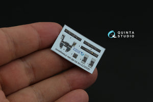 Quinta Studio QDS-72134 AV-8B late 3D-Printed coloured Interior on decal paper (Hasegawa) (small version) 1/72 – Bild 5
