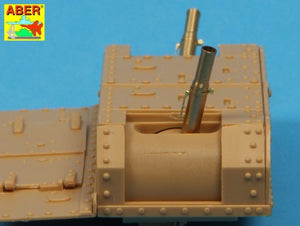 Aber 35L-156 Barrels for British WWI Tank Mark IV – Female 1/35 – imagen 9