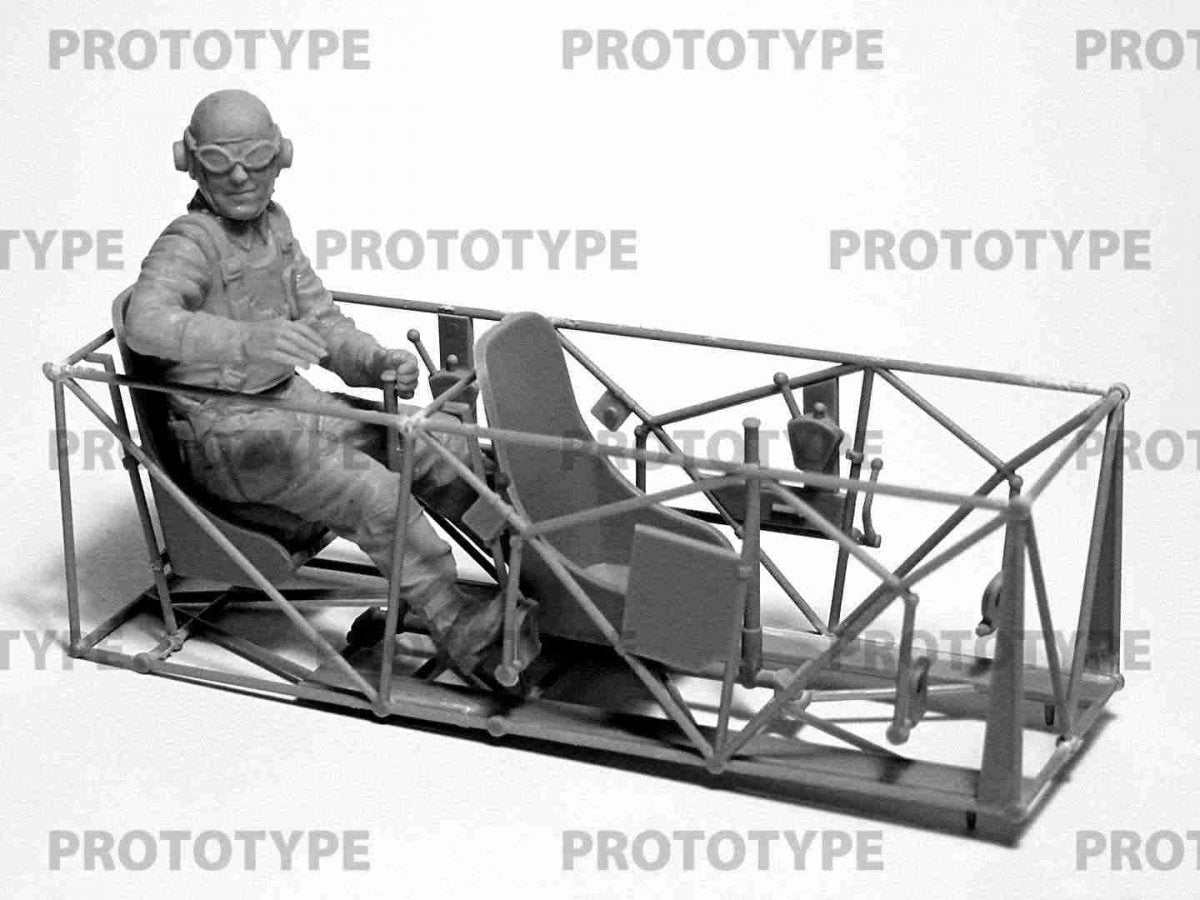 ICM 32112 WWII Allies Pilots in the cockpit (British, American, Soviet) 1/32 – Bild 2