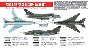 Hataka HTK-AS47 Polish Air Force Su-22m4 paint set (6x17ml) – Bild 2