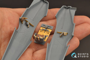 Quinta Studio QD48235 Pfalz D.IIIa 3D-Printed &amp;amp; coloured Interior on decal paper (Eduard) 1/48 – immagine 12