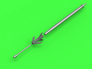 Master AM-35-003 Mi-24 (Hind D/E) - JakB-12.7 machine gun barrel and DUAS probe (metal and resin parts) 1/35 – immagine 2