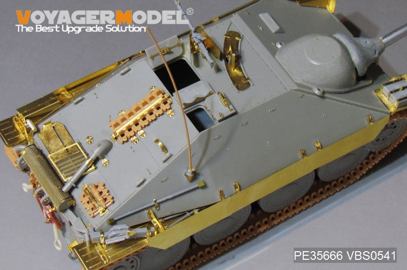 Voyager Model PE35666B WWII German Hetzer Tank Destroyer (includes a metal barrel) For DRAGON 6030 1/35 – imagen 8