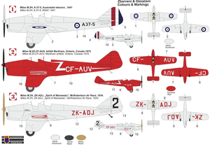 Kovozavody Prostejov KPM0283 Miles M.2H Hawk Major „International“ 1/72 – imagen 2